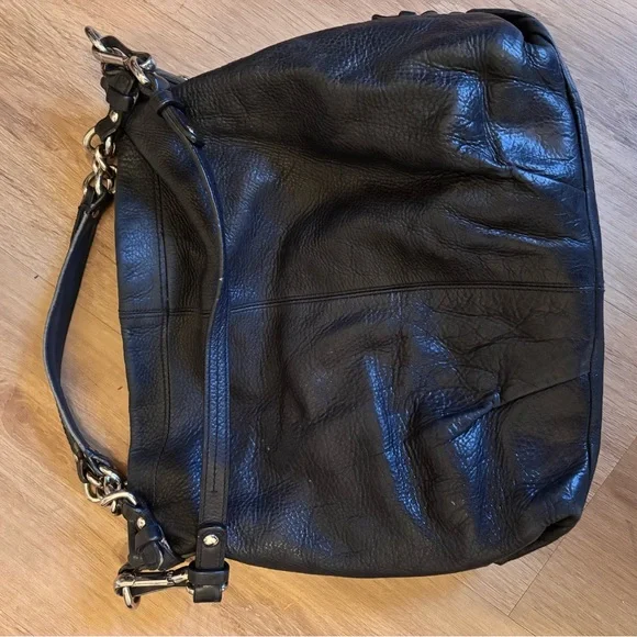 Coach Brooke Duffle Bag – Black Pebble Leather – Black - Picture 3 of 15